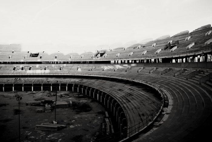 Estadio Futbol Nuevo Mestalla Lugares Abandonados Valencia Abandoned Spain España Urbex